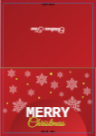 Red Christmas USA 7x5