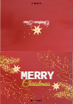 Red Christmas USA 7x5 B