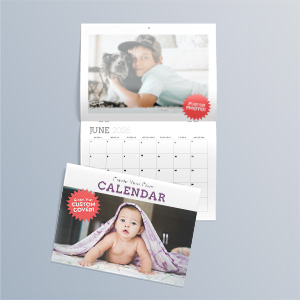 12 Month Custom Calendars