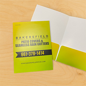 14pt Standard Presentation Folders