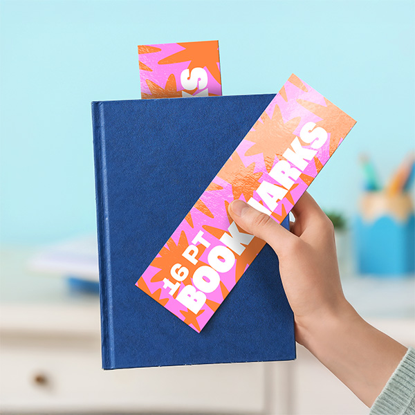 16pt Bookmarks — <br>Gloss or Matte Finish