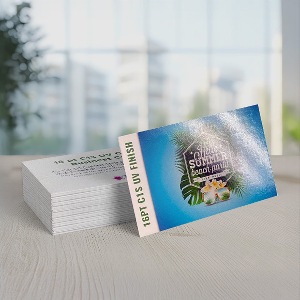 16pt C1S Business Cards