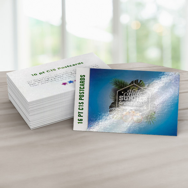 16pt C1S Postcards