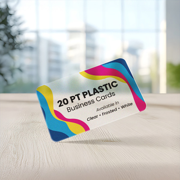 20pt Plastic Business Cards