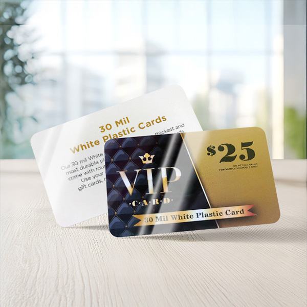 30mil Plastic Business Cards