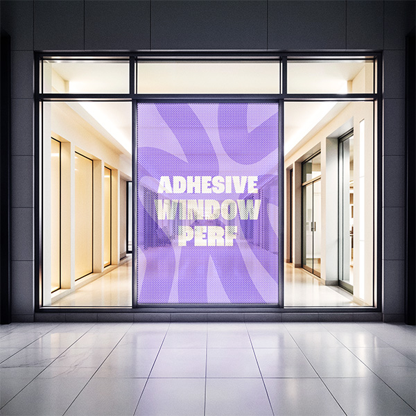 Adhesive Window Perf