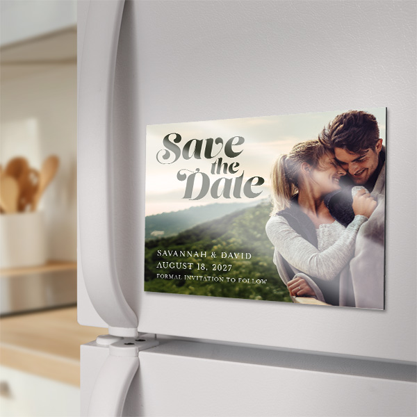 Magnetic Announcement Cards