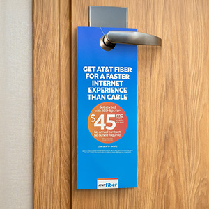 16pt Door Hangers
