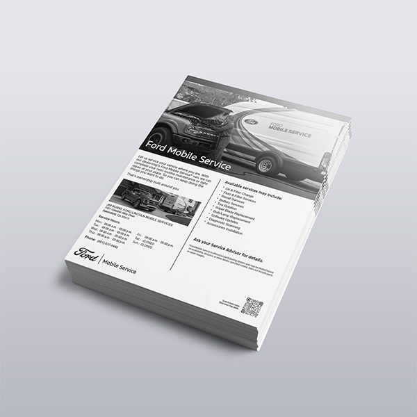 100lb Gloss Cover Digital Prints – B&W