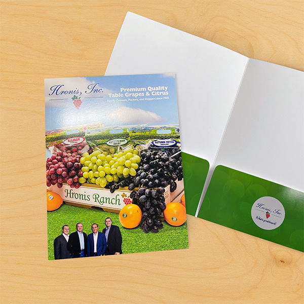100lb Gloss Cover Folders