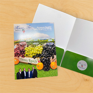 100lb Gloss Cover Folders