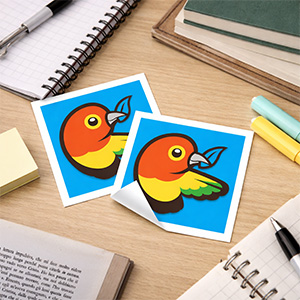 Glossy Paper Stickers