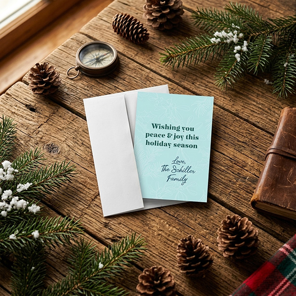 Flat Announcement Cards <br>with Envelopes