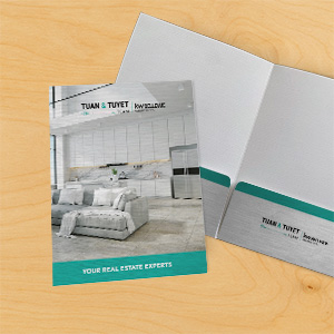 100lb Linen Cover Folders