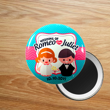 Round Magnet Back Buttons