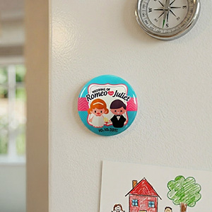 Round Magnet Back Buttons