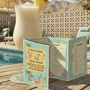 10pt Polyproof Pocket Menus