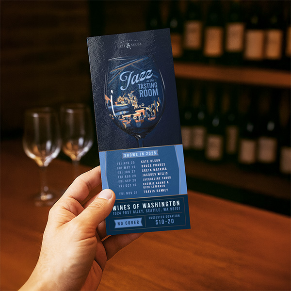 16pt Rack Cards — <br>Gloss or Matte Finish