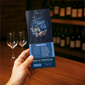 16pt Rack Cards – Gloss or Matte Finish