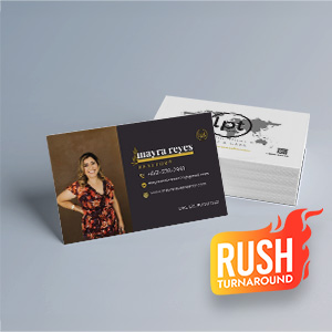 Rush 18pt Velvet Business Cards