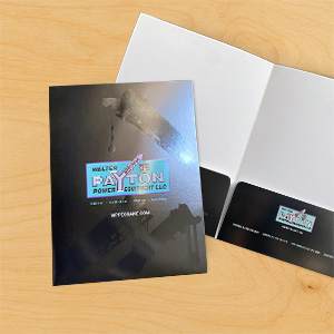 16pt Silk Laminated Folders (Spot UV)