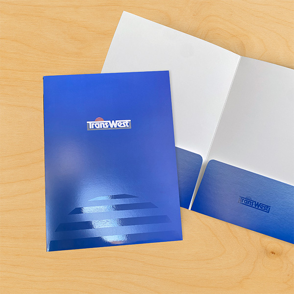 16pt C2S Presentation Folders (Spot UV)