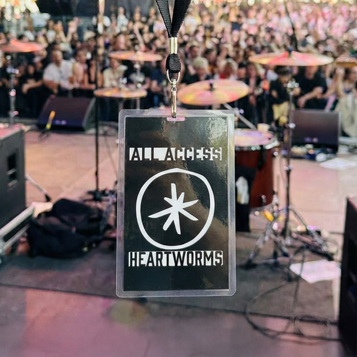 Laminated VIP Passes