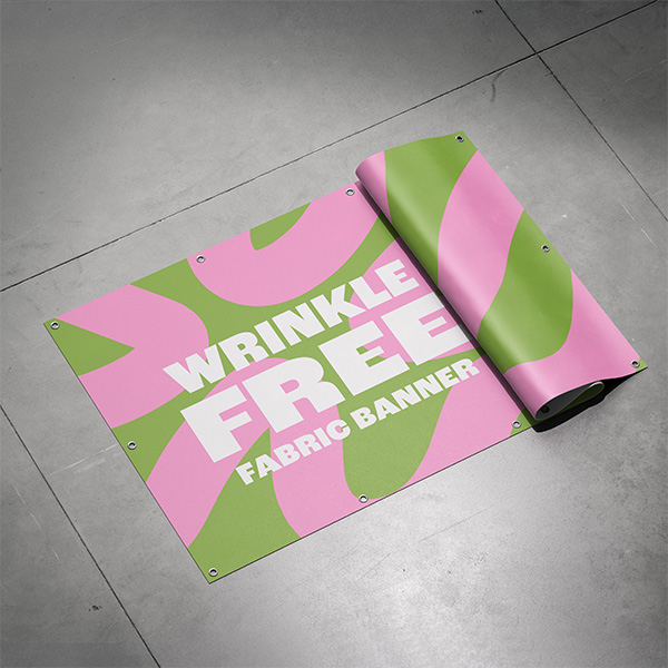 Wrinkle-Free Fabric Banners