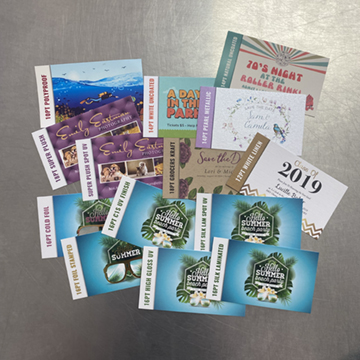 Free Printed Paper Sample Swatches