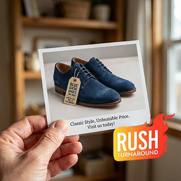 Rush 18pt Velvet Postcards