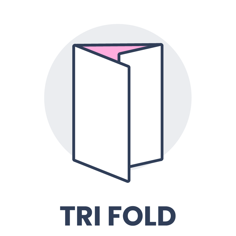 Tri Fold (Print on Inside)