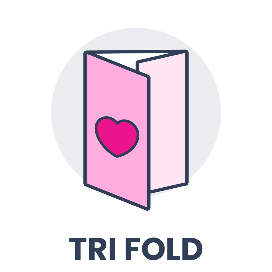 Tri Fold (Print on Outside)