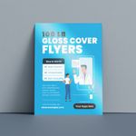 100lb Gloss Cover Flyers Cheap