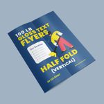100lb Gloss Text Flyers Cheap