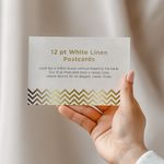 Cheap White Linen Post cards