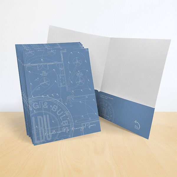 14pt uncoated folder cheap