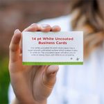 cheap uncoated business cards