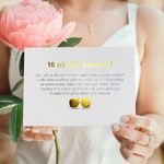 16pt Foil Stamped Silk Postcards Cheap