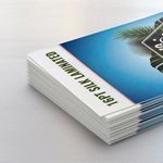 16pt Silk Laminated Biz Cards