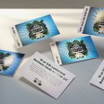 16pt Silk Laminated Business Cards With Spot UV
