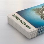 16 pt Matte Coated Business Cards