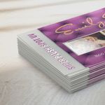 Thick Cards Velvet Lamination Spot UV