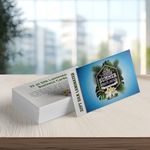 Super thick Silk Laminated Business card Cheap