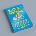 Cheap 80lb Gloss Text Flyer