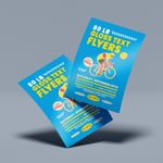 Cheap 80lb Gloss Text Flyer