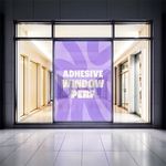 Cheap Business Advertising Window Perf