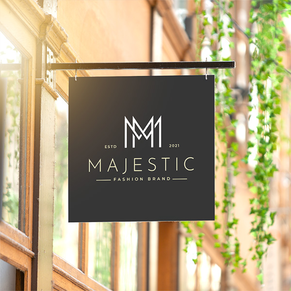 Cheap custom aluminum composite sign