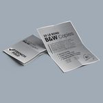 French fold brochure roll fold black and white copies cheap copy paper 20 lb