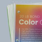 Hole punch slip sheet cheapest full color copies copy paper cheap flyers