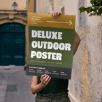Cheap high quality weatherproof waterproof wear resistant outdoor posters signage advertisement